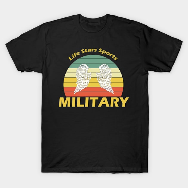 Sport Military T-Shirt by Rizaldiuk